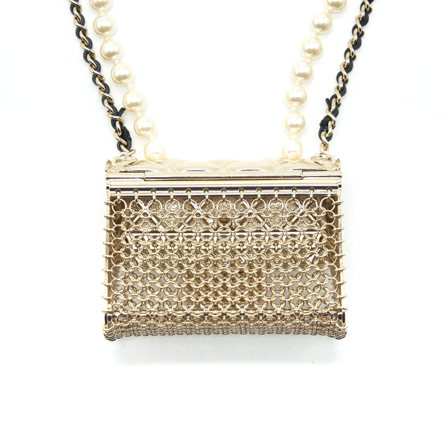 Chanel 2021 The long Necklace with Chain and Pearl