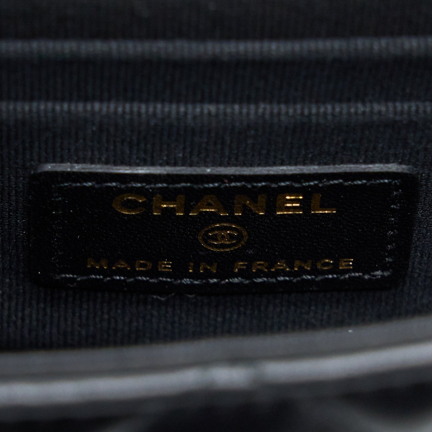 Chanel Top Handle Mini Flap Bag Lambskin Black LGHW