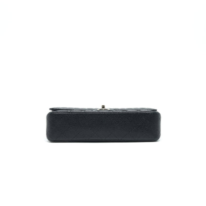 CHANEL MEDIUM CLASSIC DOUBLE FLAP CAVIER SHW