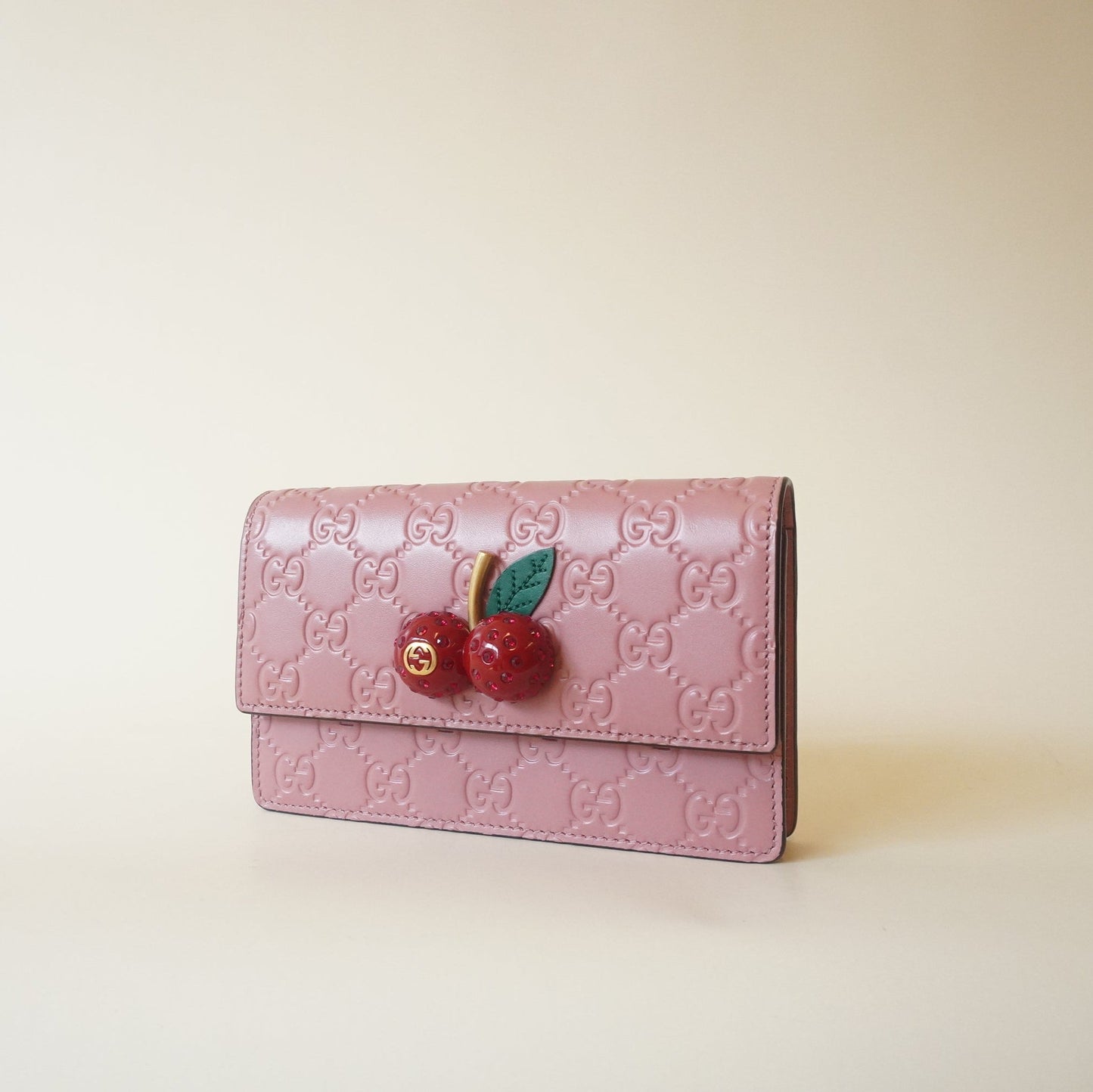 GG Guccissima Mini Cherry Chain Bag Shoulder Bag