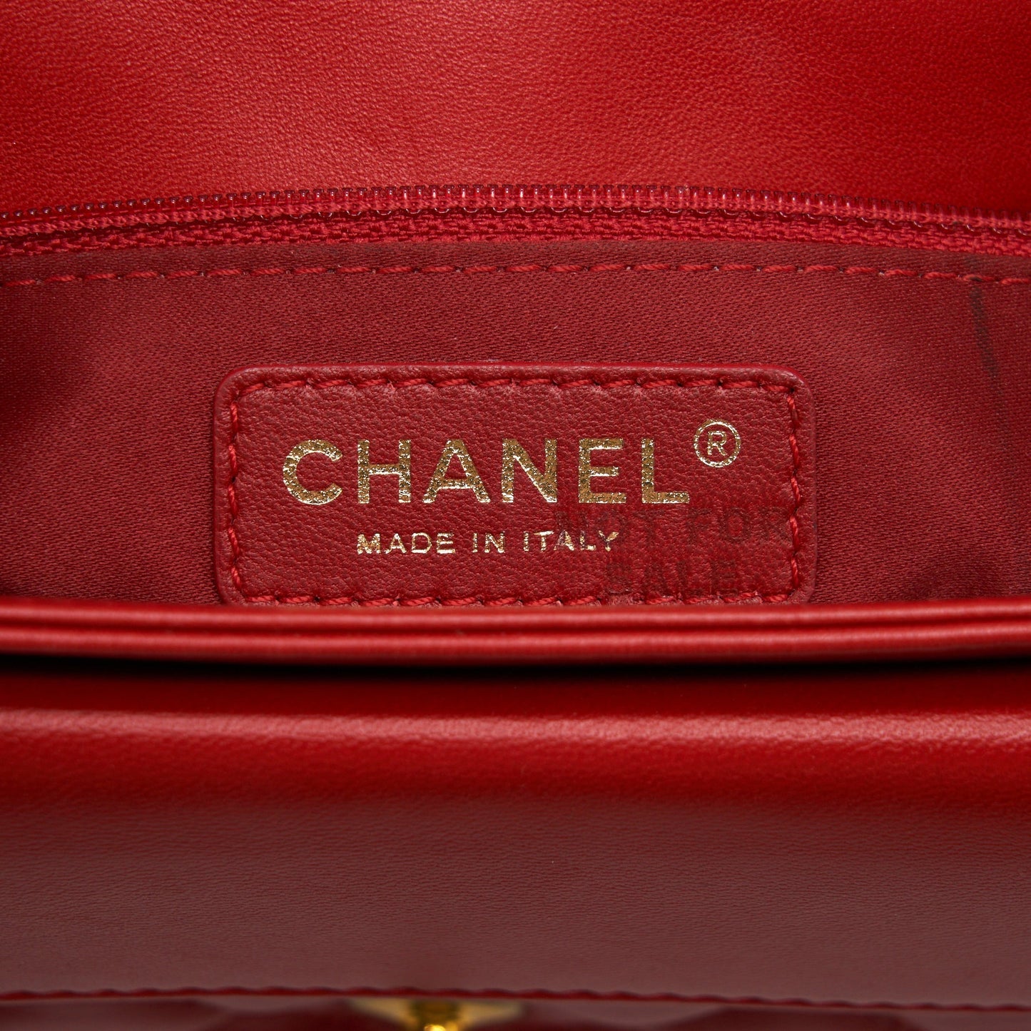 Chanel Now and For ever Cruise Seasonal Lambskin Red GHW