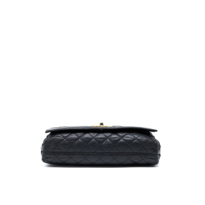 Chanel Quilted Seasonal Flap Bag Black GHW
