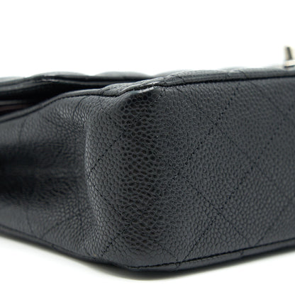 CHANEL MEDIUM CLASSIC DOUBLE FLAP CAVIER SHW