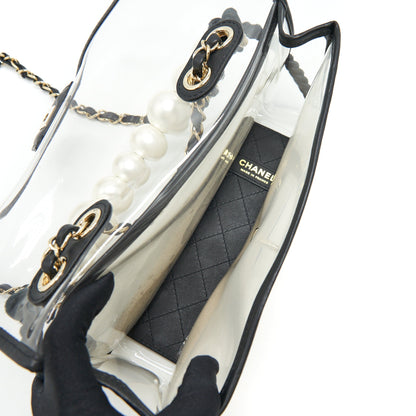 Chanel Sand By the Sea Pearl Flap Bag