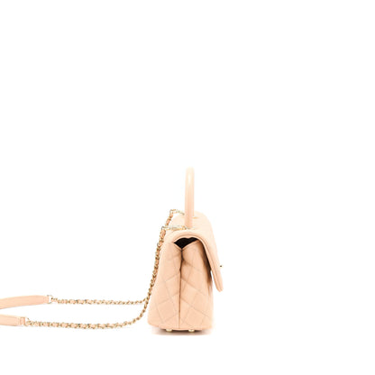 Chanel Small Coco Handle Caviar Light Pink LGHW