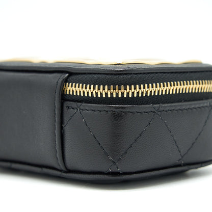 Chanel 21K Mini Clutch With Chain Black GHW