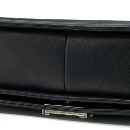 Chanel medium boy Chanel Handbag Black ruthenium hardware