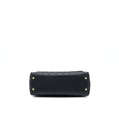 Chanel Medium Coco Handle Caviar Black LGHW
