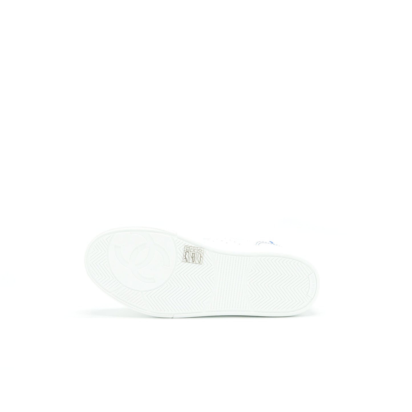 Chanel Size37.5 21ss Trainers White/ Light Blue