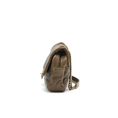 Chanel Seasonal Caviar Jumbo Flap Bag with GHW