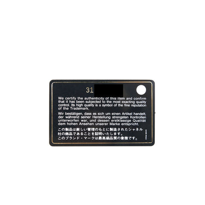 Chanel Classic mini Flap card Holder Caviar Black LGHW