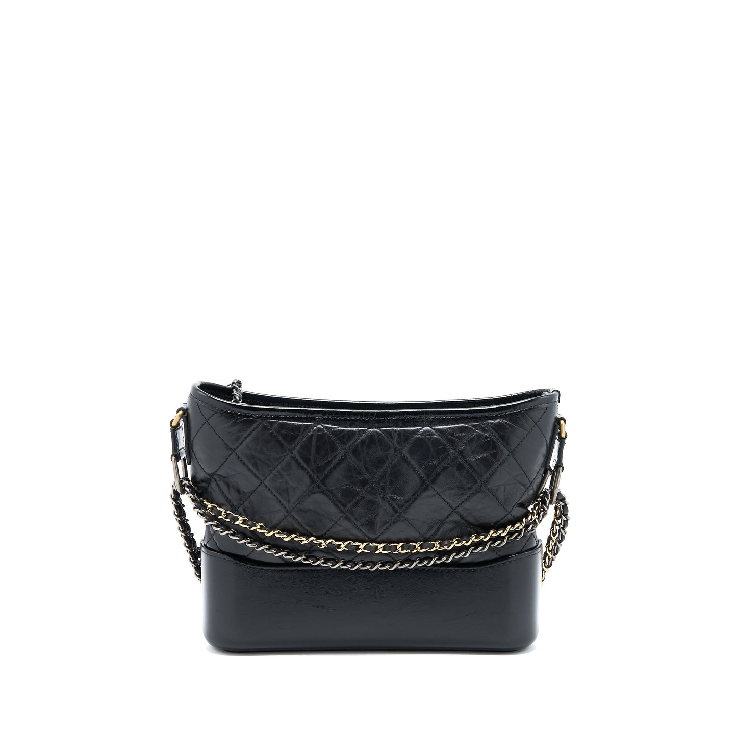 Chanel New Medium Gabrielle Hobo Bag Aged Smooth Calfskin Multicolour Hardware