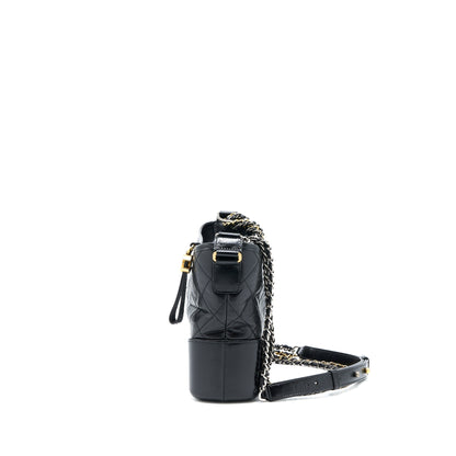 Chanel New Medium Gabrielle Hobo Bag Aged Smooth Calfskin Multicolour Hardware