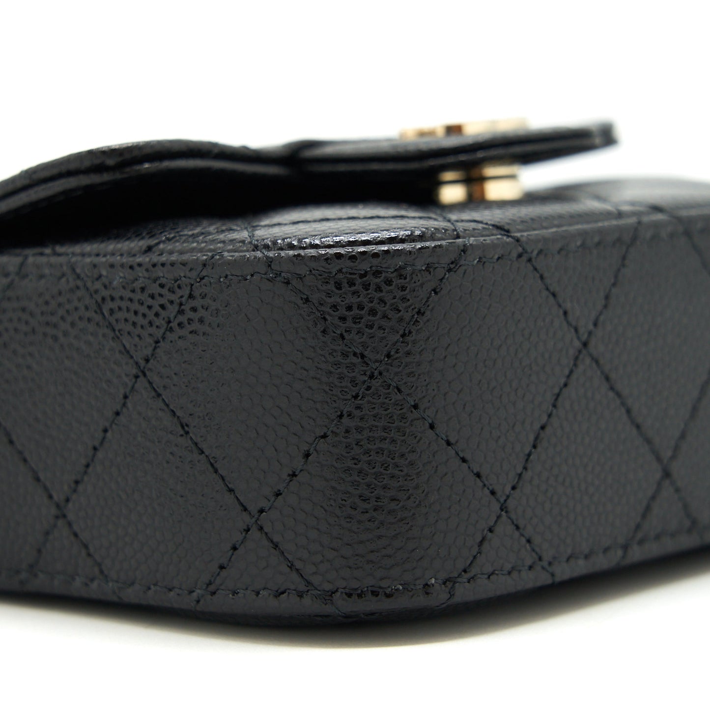 Chanel mini flap Vanity with Chain Caviar black LGHW