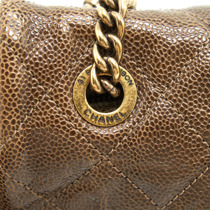 Chanel Seasonal Caviar Jumbo Flap Bag with GHW