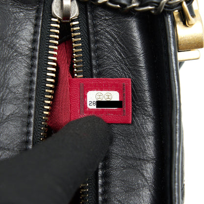 Chanel Small Gabrielle Hobo Black bag Gold/Sliver Hardware
