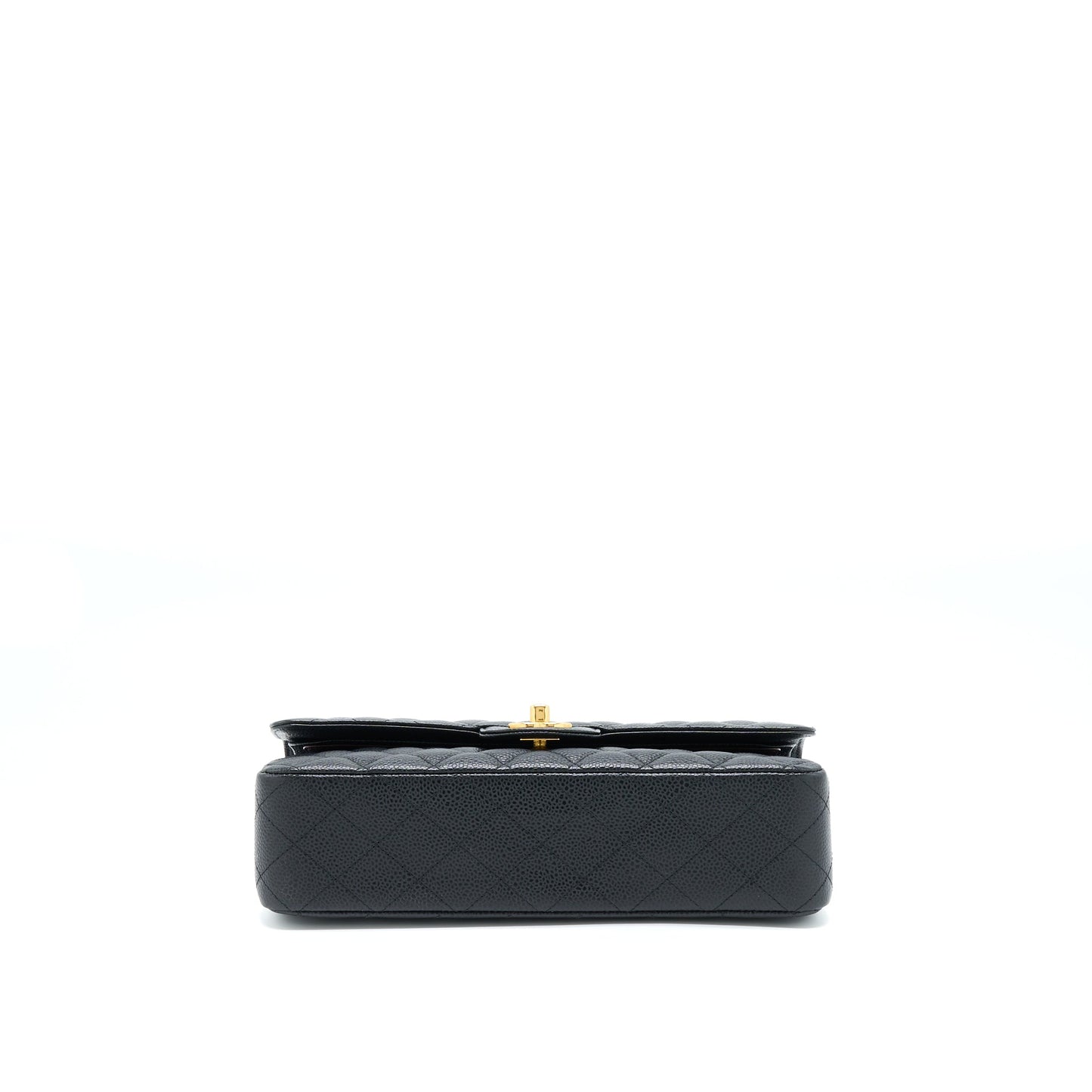 Chanel Medium Classic Double Flap Caviar Black GHW