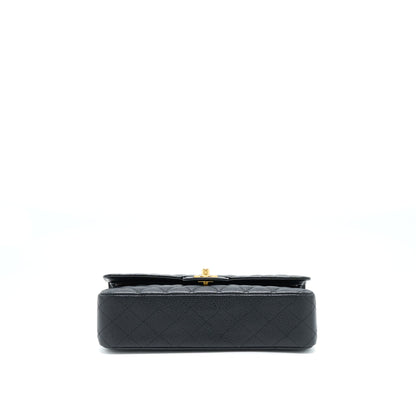 Chanel Medium Classic Double Flap Caviar Black GHW