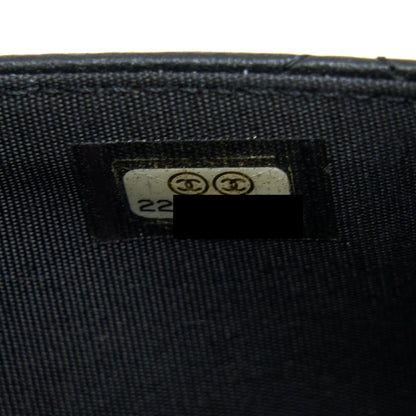 Chanel Trendy CC Wallet On Chain Lambskin Black GHW