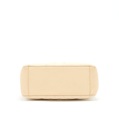 CHANEL CAVIAR GRAND SHOPPING TOTE GST IN BEIGE GHW