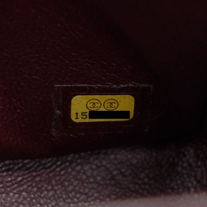 Chanel Maxi Flap Bag Caviar  Black SHW