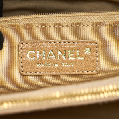 CHANEL CAVIAR GRAND SHOPPING TOTE GST IN BEIGE GHW