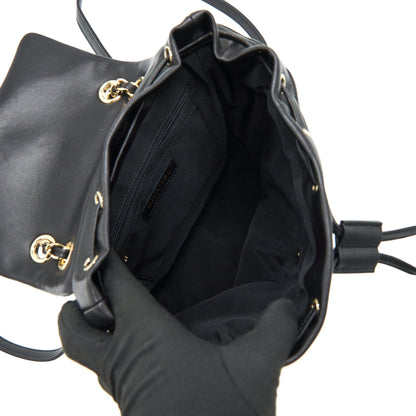 CHANEL QUILTED LAMBSKIN URBAN SPIRIT BACKPACK BLACK GHW