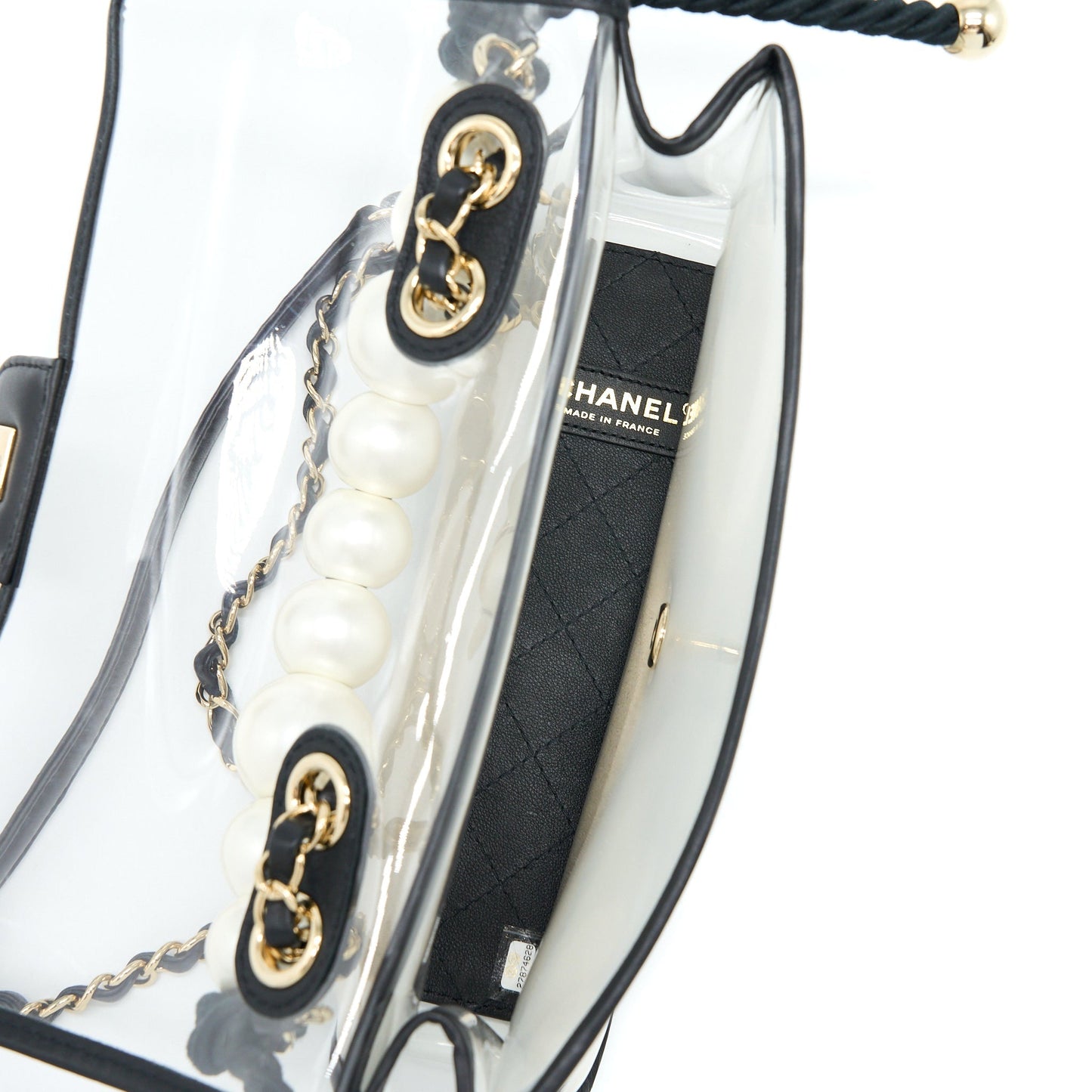Chanel Sand By The Sea Flap Bag PVC/ Lambskin LGHW