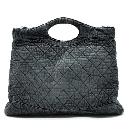 Chanel 31 Bag Danim Grey SHW