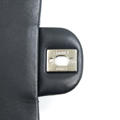 Chanel Mini Rectangular Flap bag Patent Leather Black SHW