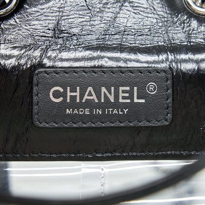 CHANEL TRANSPARENT LEATHER/ PVC Crossbody BAG