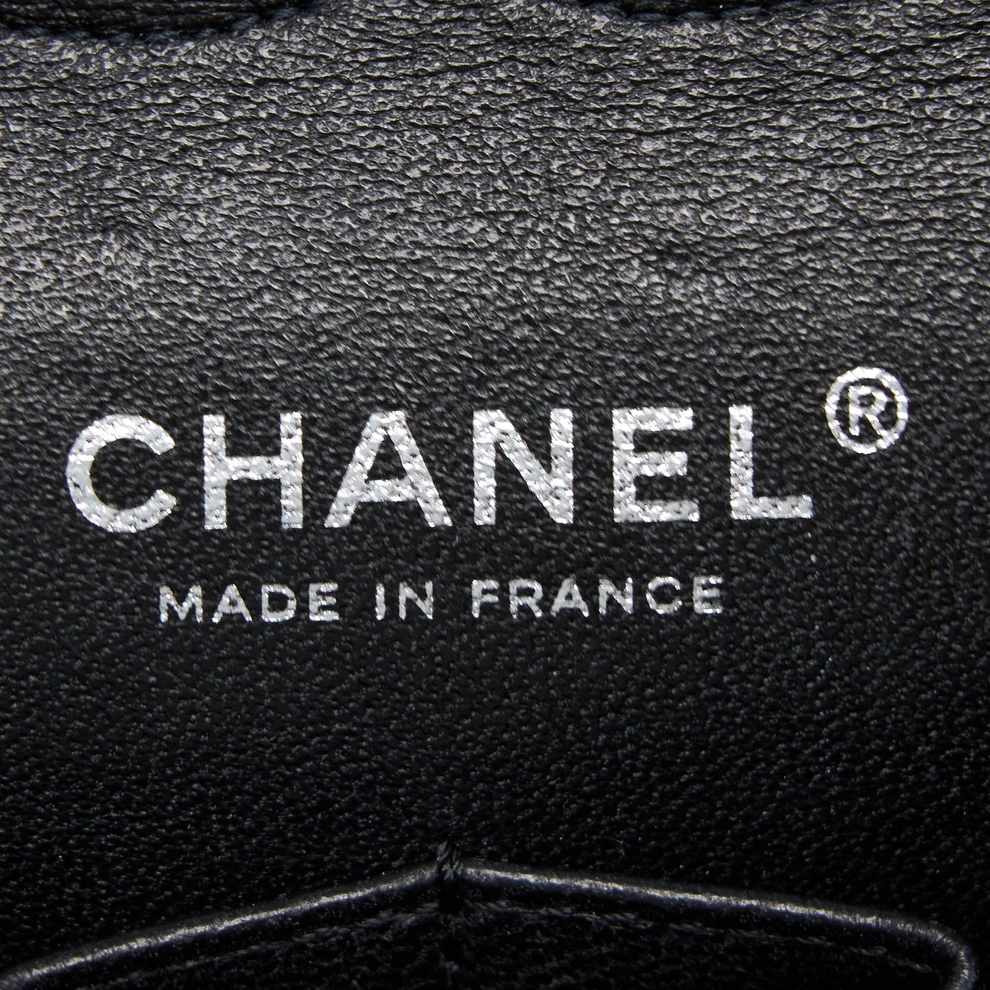 Chanel Vintage Medium Classic Flap Bag Tweed Black And White SHW
