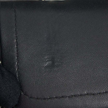 Chanel Vintage Medium Classic Flap Bag Tweed Black And White SHW