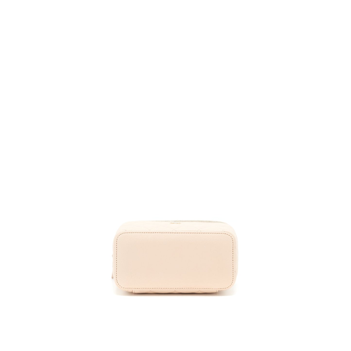 Chanel 22C Long Vanity With Chain Caviar Light Beige LGHW