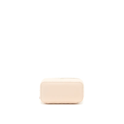 Chanel 22C Long Vanity With Chain Caviar Light Beige LGHW