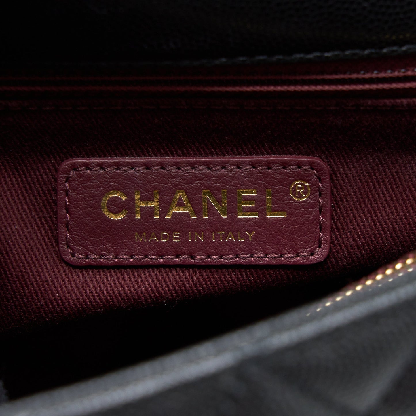 Chanel Medium Coco Handle Caviar Black LGHW