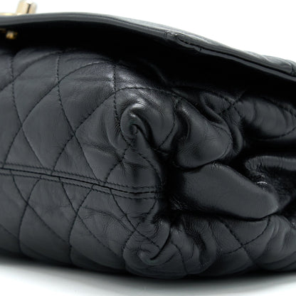 Chanel Quilted Seasonal Flap Bag Black GHW