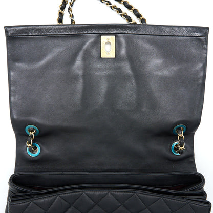 Chanel Quilted Seasonal Flap Bag Black GHW