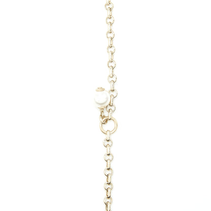 Chanel mini CC logo necklace with crystal LGHW