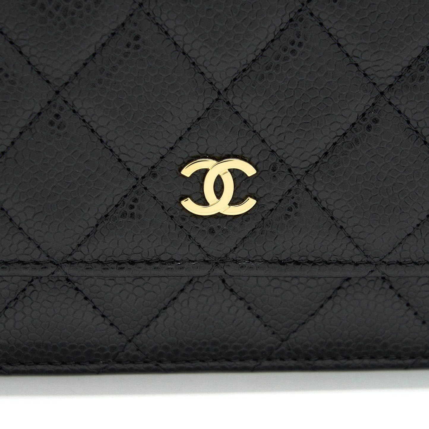 Chanel Wallet on Chain Caviar Black GHW