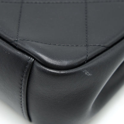 Chanel 20P A real clutch flap bag black