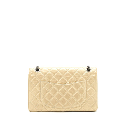 Chanel 2.55 Reissue 226 Double Flap Bag Ruthenium Hardware