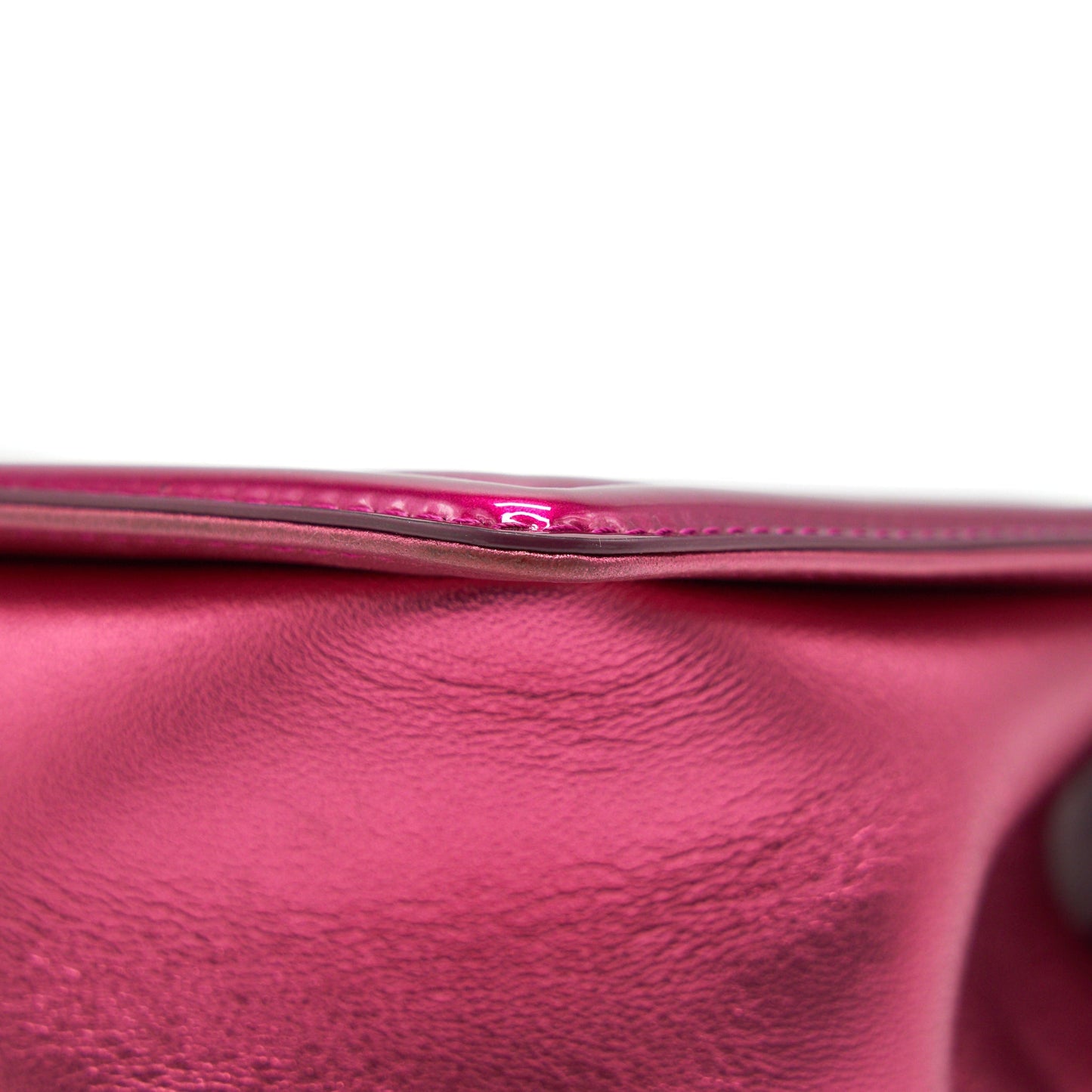 Chanel Medium Leboy Bag Metallic Pink SHW