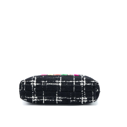 Chanel Medium 22 Bag Tweed Multicolour GHW(Microchip)