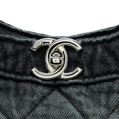 Chanel 31 Bag Danim Grey SHW