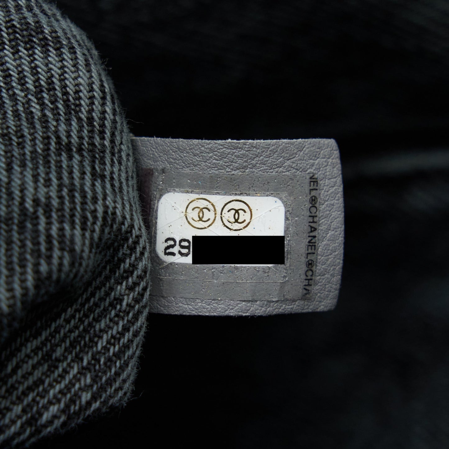 Chanel 31 Bag Danim Grey SHW