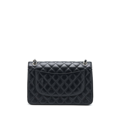Chanel Classic Jumbo Double Flap Bag Caviar Black SHW