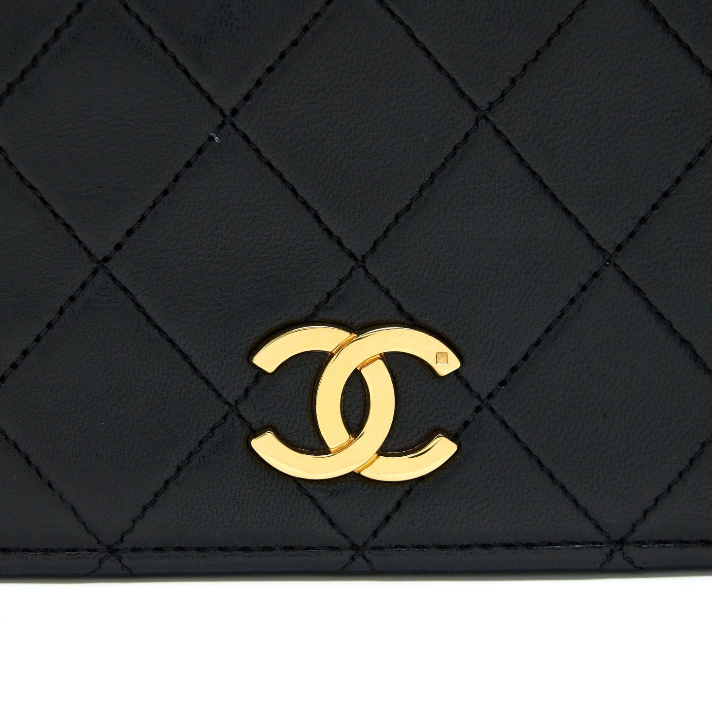 Chanel Vintage Quilted Lambskin Flap Shoulder Bag