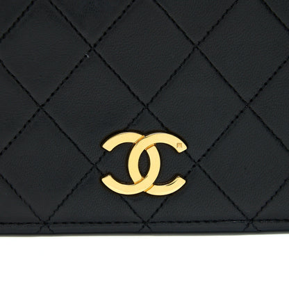 Chanel Vintage Quilted Lambskin Flap Shoulder Bag