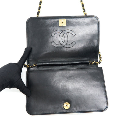 Chanel Vintage Quilted Lambskin Flap Shoulder Bag